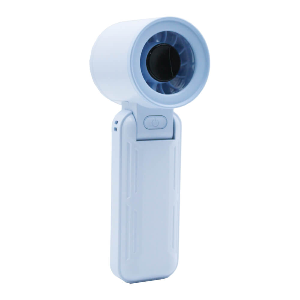 พัดลมพกพา SONAR FLYBIRD รุ่น RD18 แบตเตอรี่ 3000MAH ลมแรง 5 สปีด สีฟ้า_3